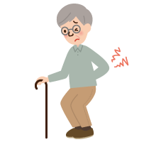 病気により麻痺などがある方