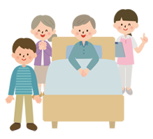 退院後、ご自宅でのリハビリが必要な方